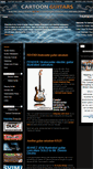 Mobile Screenshot of cartoon-guitars.com